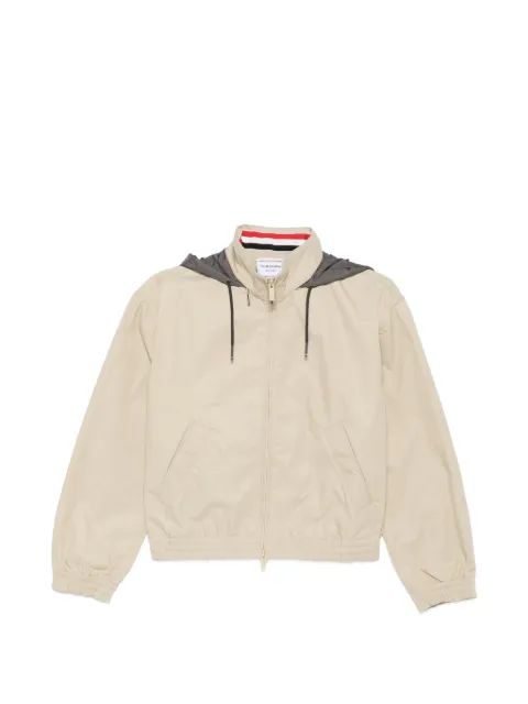 THOM BROWNE 집업 후드 재킷