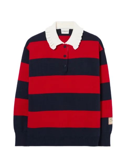 Claudie Pierlot  니트 럭비 폴로 점퍼
