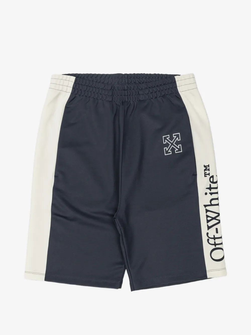 Off-White Kids 아로우 사이드 스트라이프 반바지