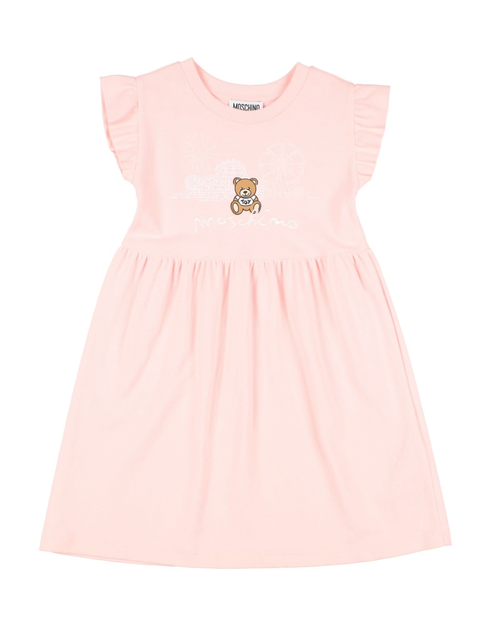 Moschino Kids 프린트 디테일 키즈 원피스