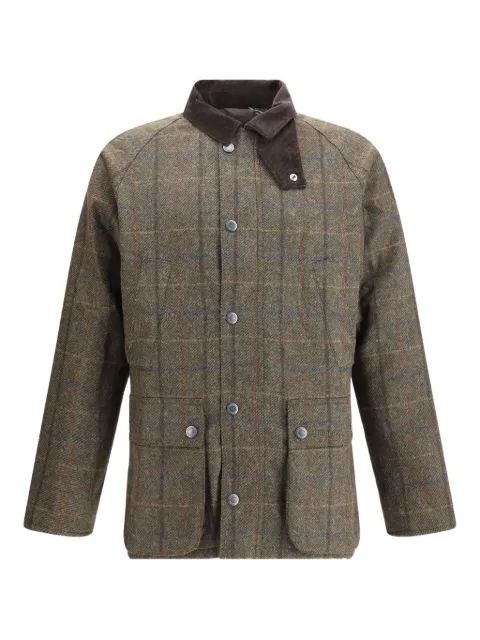 BARBOUR 체크 롱슬리브 자켓