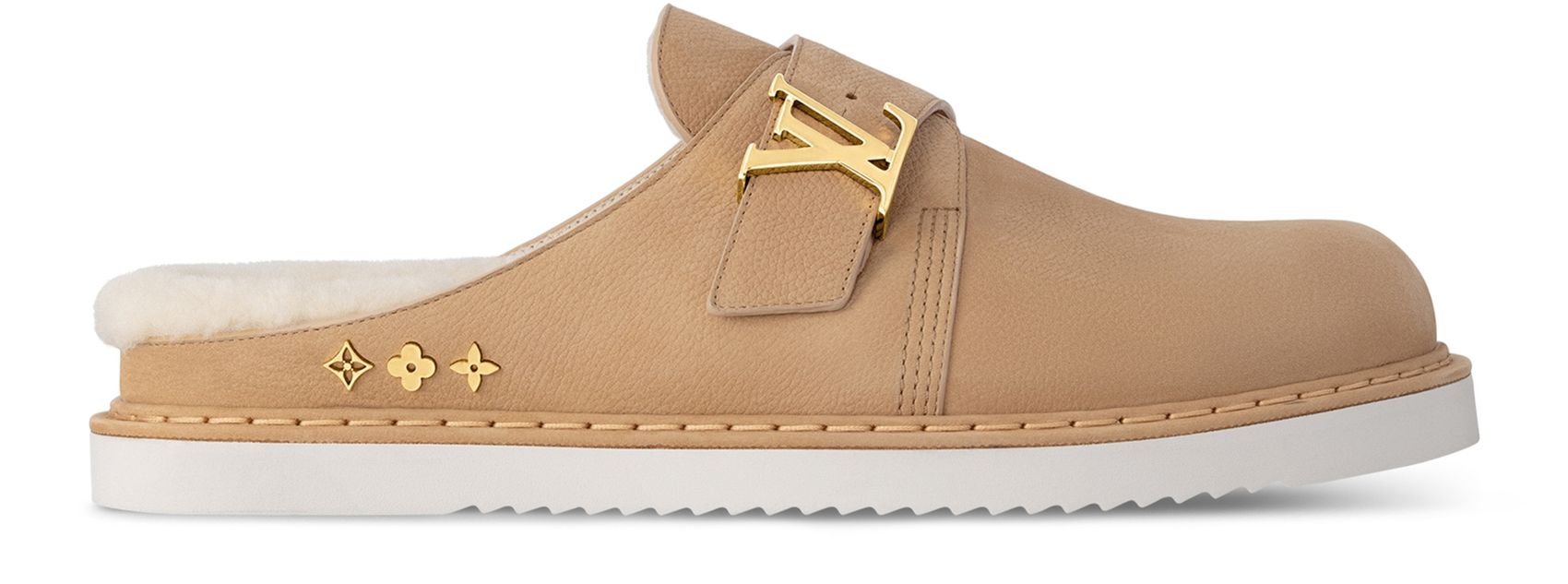LOUIS VUITTON 엘리베이터 이지 뮬 시어링