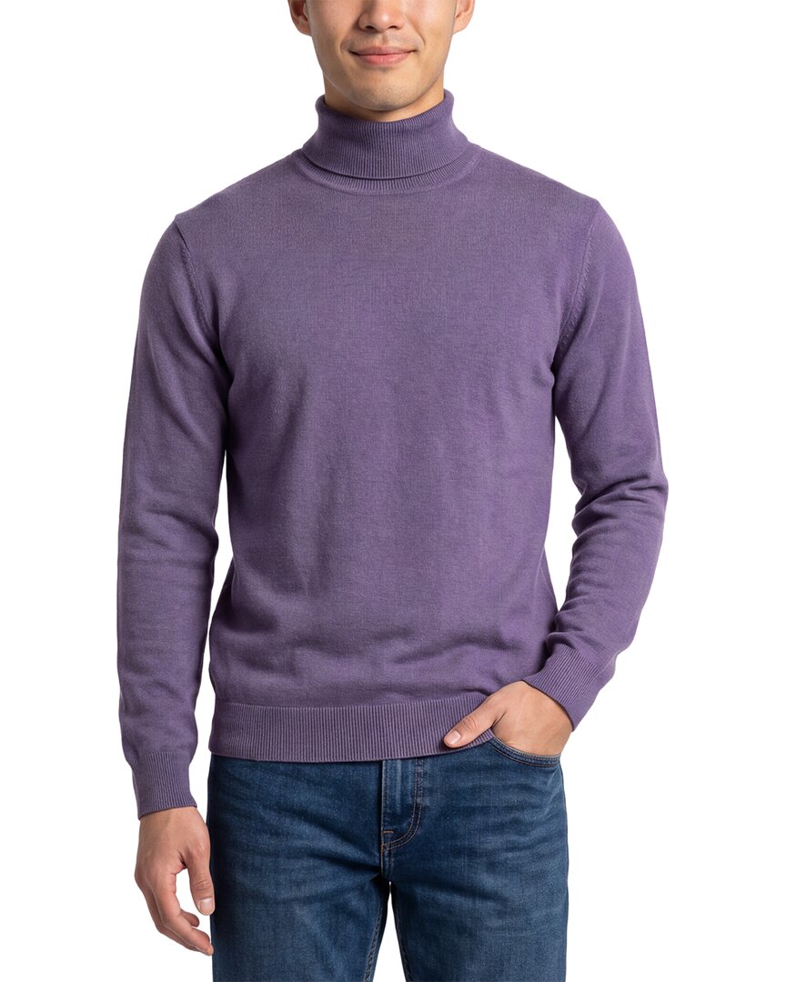 Corneliani CC 컬렉션 울 캐시미어 혼합 터틀넥 스웨터