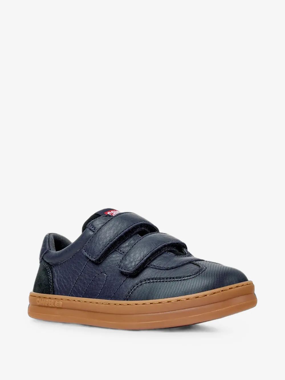 Camper Kids 터치 스트랩 가죽 스니커즈