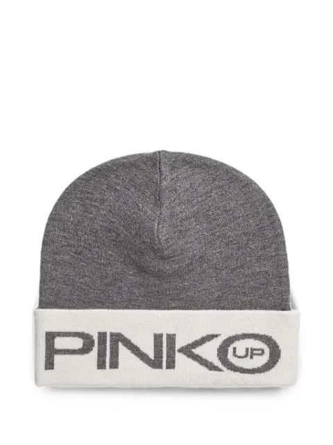 Pinko Kids 로고 인타르시아 비니