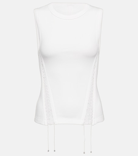 DION LEE 컷아웃 코튼 블렌드 탑