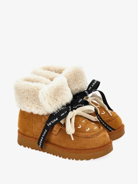 Philosophy Di Lorenzo Serafini Kids 시어링 부츠