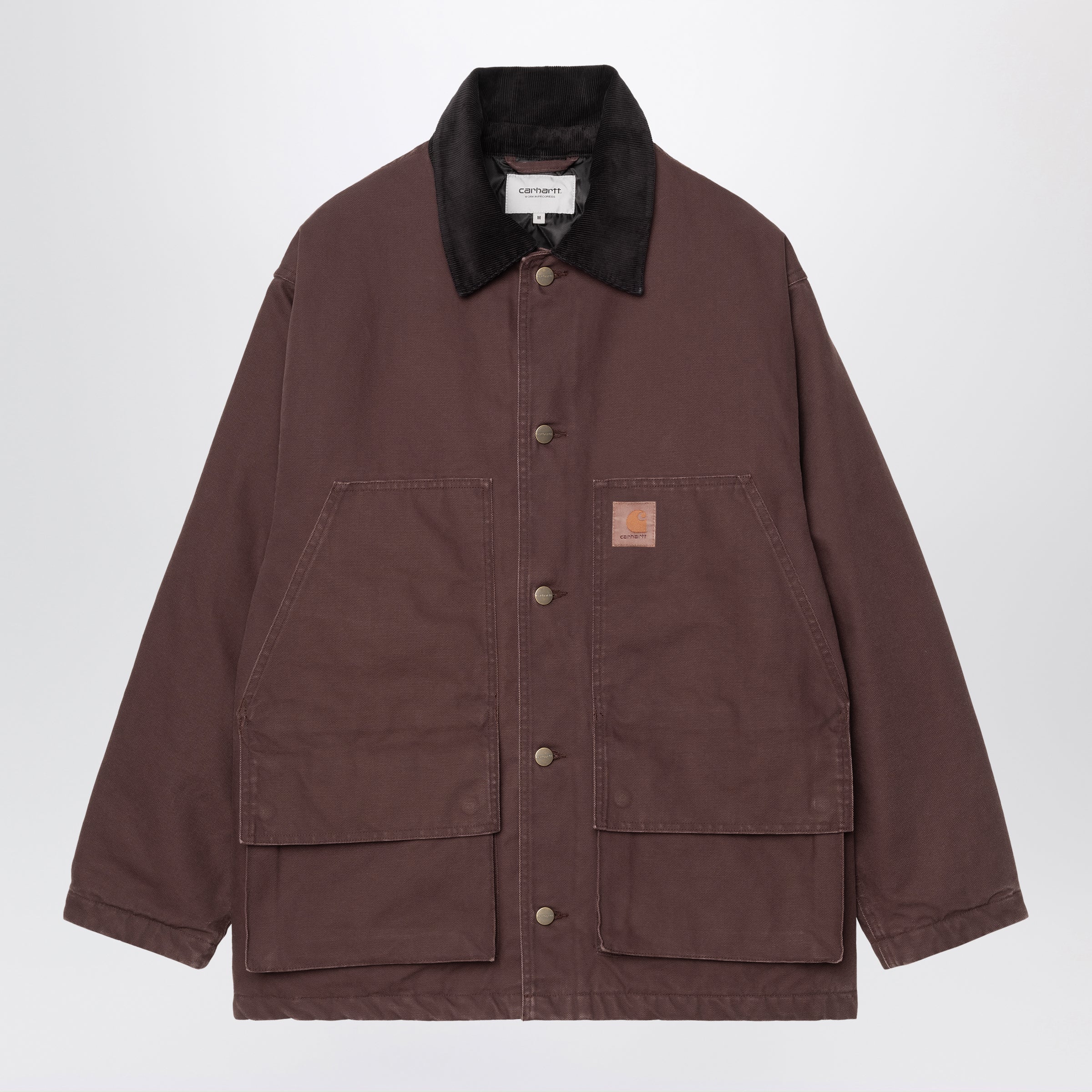 CARHARTT 브라운 랜더 코튼 코트