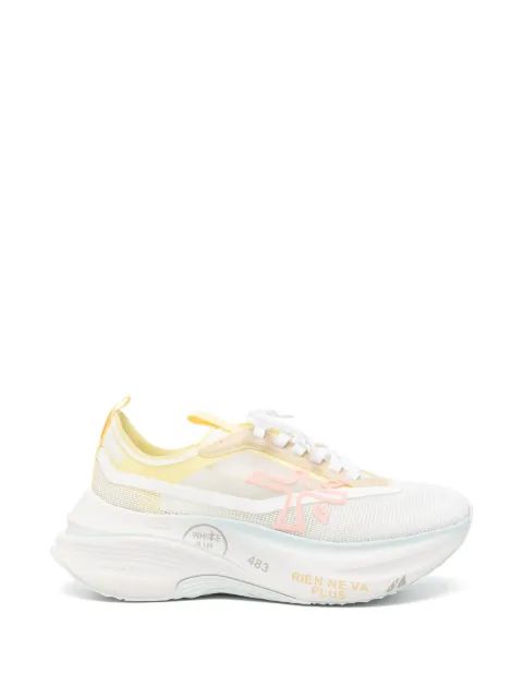 Premiata 힐 8272 로고 패치 스니커즈