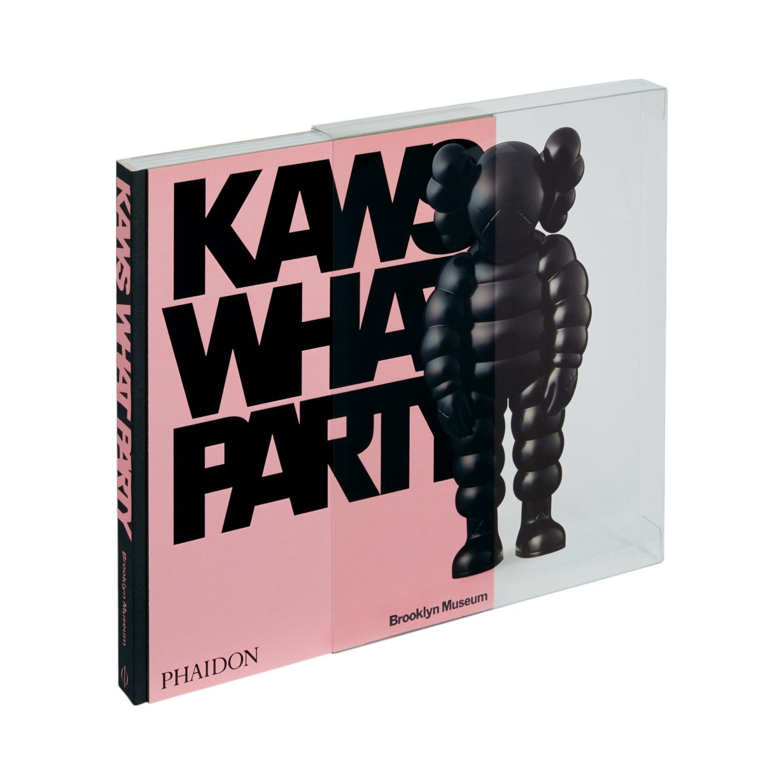 Phaidon KAWS: WHAT PARTY - 블랙 온 핑크 에디션