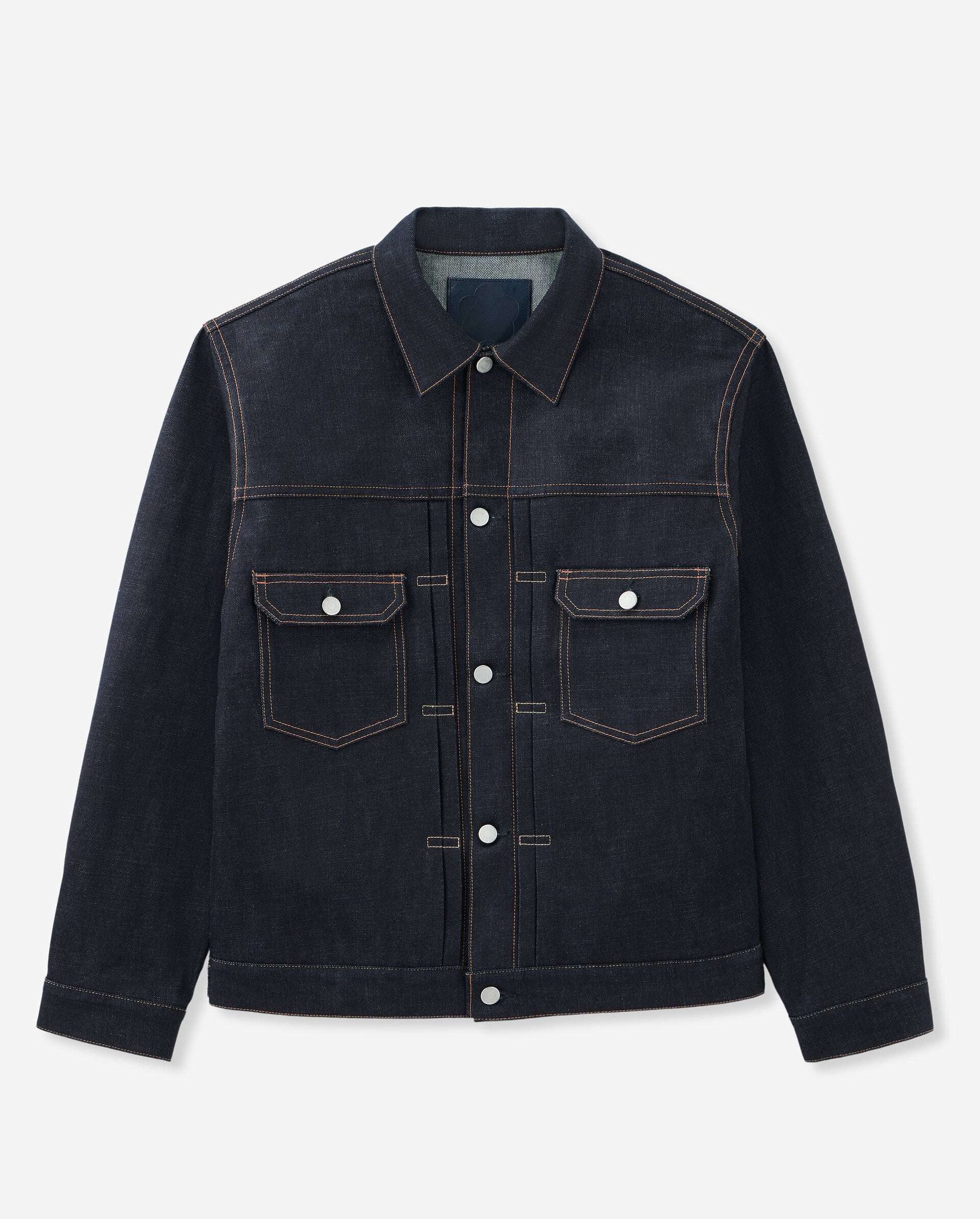 MOMOTARO JEANS 스탠다드 데님 2nd 타입 자켓 14.7oz 002 도쿠노 블루