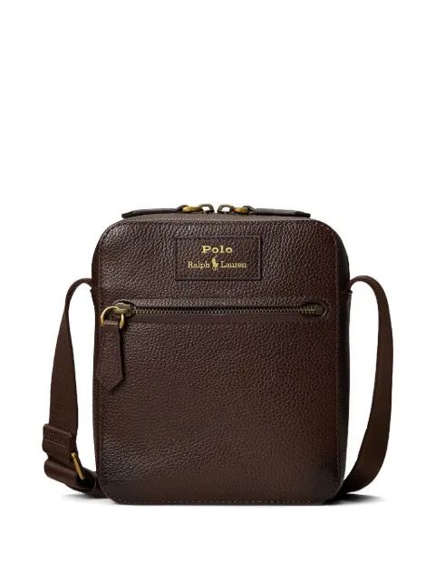 POLO RALPH LAUREN 프론트 지퍼 메신저 백