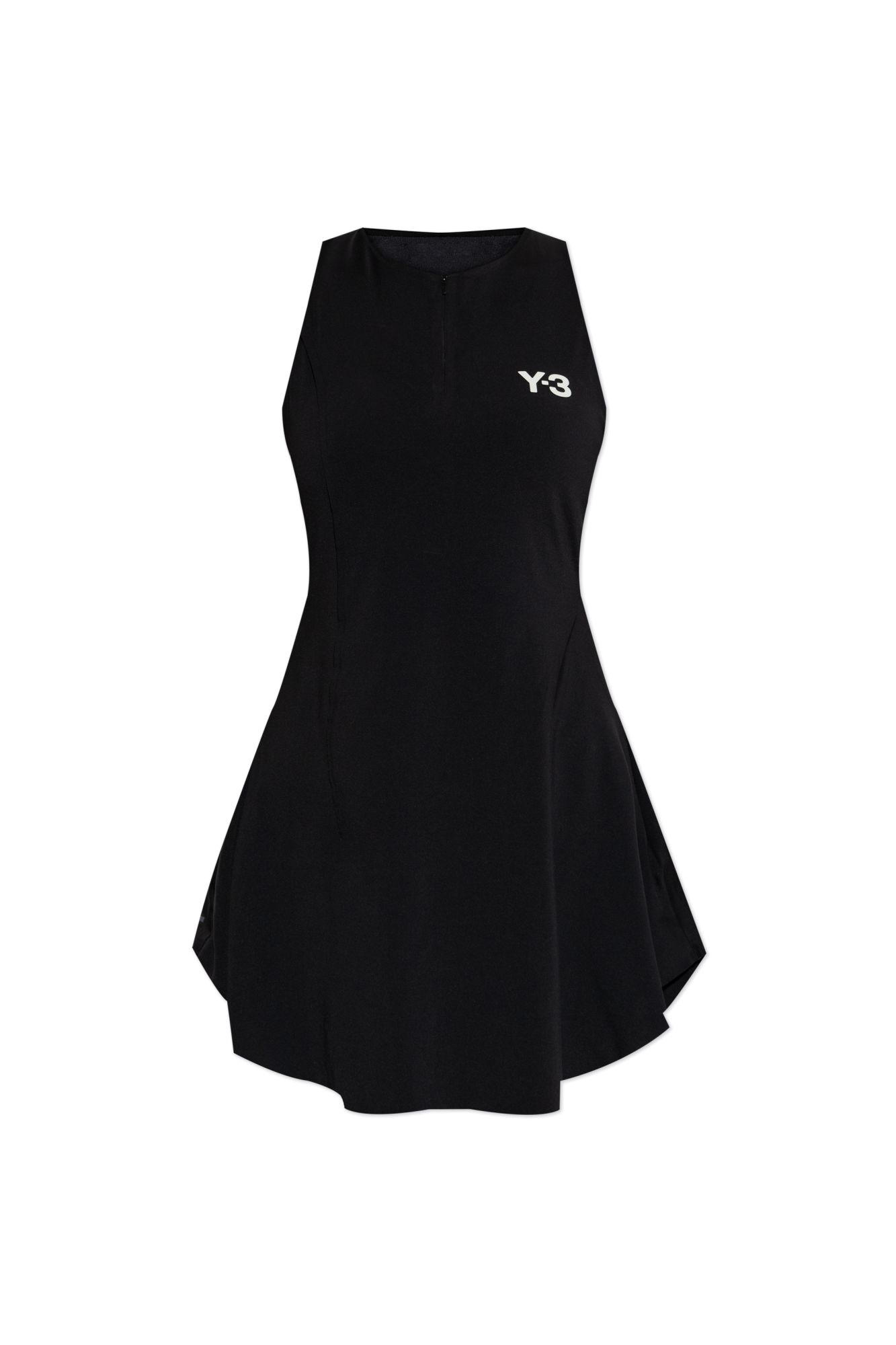Y-3 로고 드레스 여성 블랙