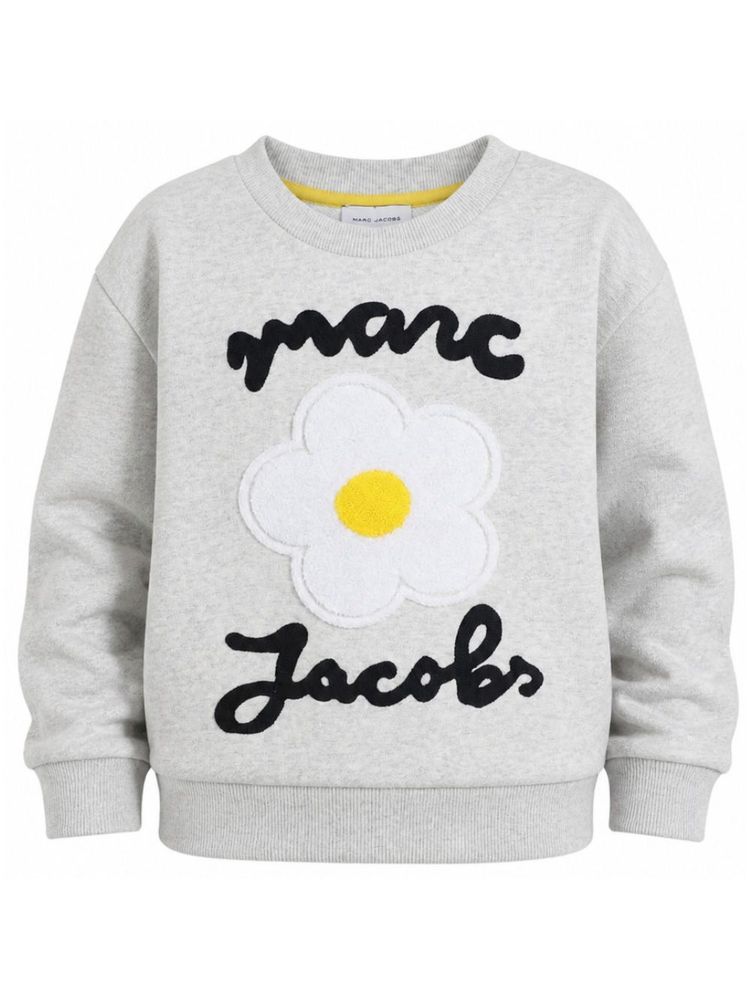 Marc Jacobs Kids 로고 자수 맨투맨