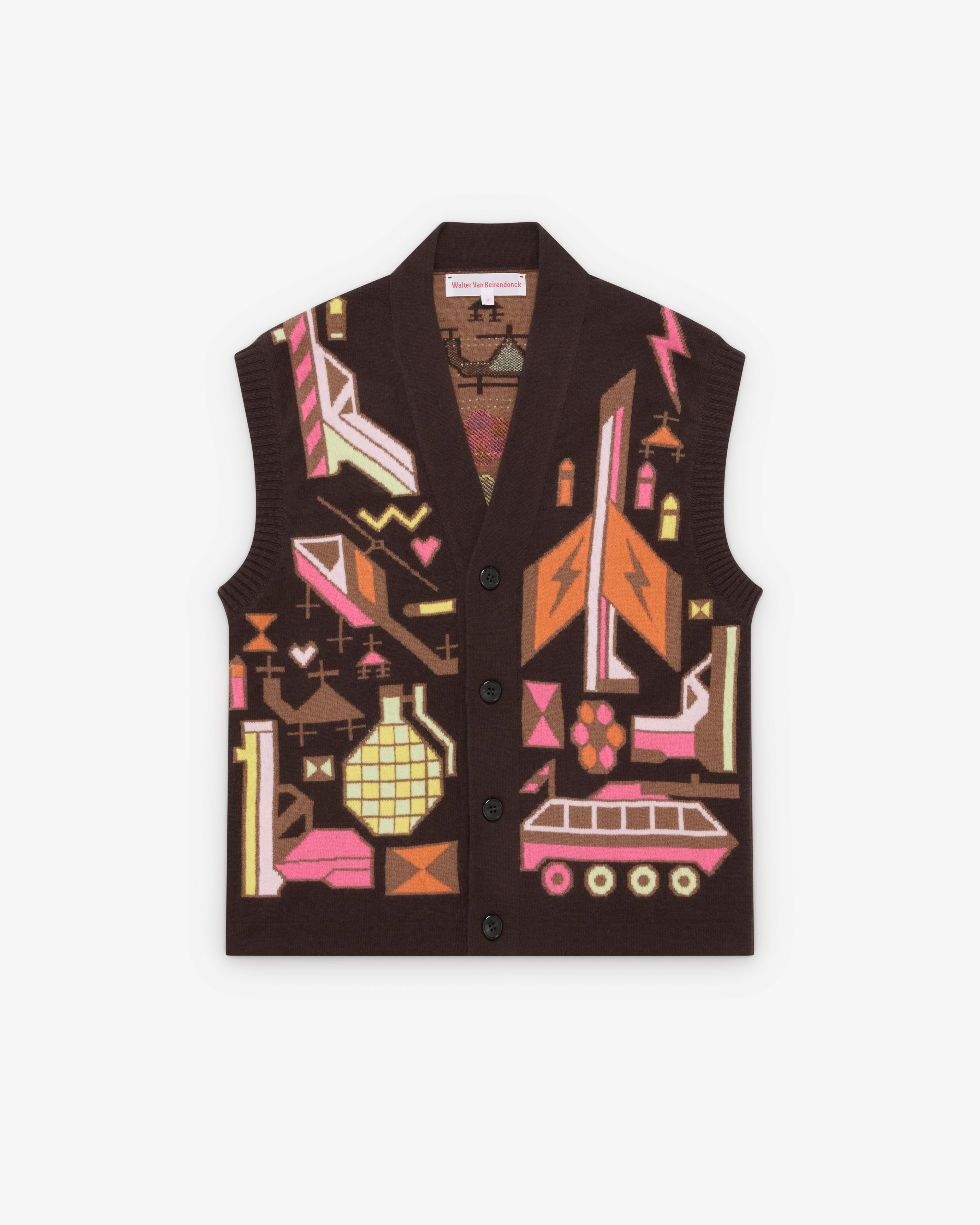 Walter Van Beirendonck 남성 스톱 워 카드igan