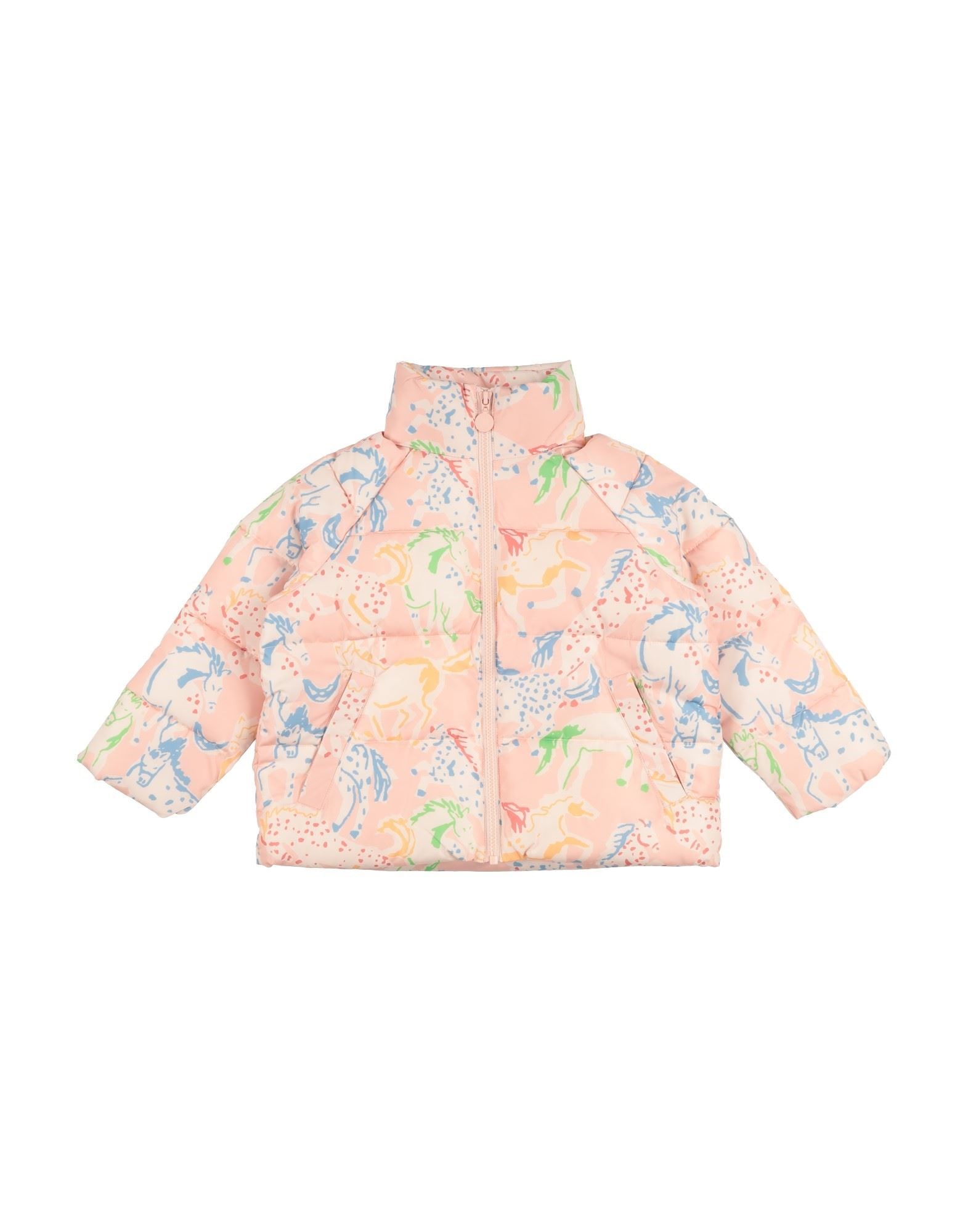 Stella McCartney Kids 멀티컬러 패턴 패딩