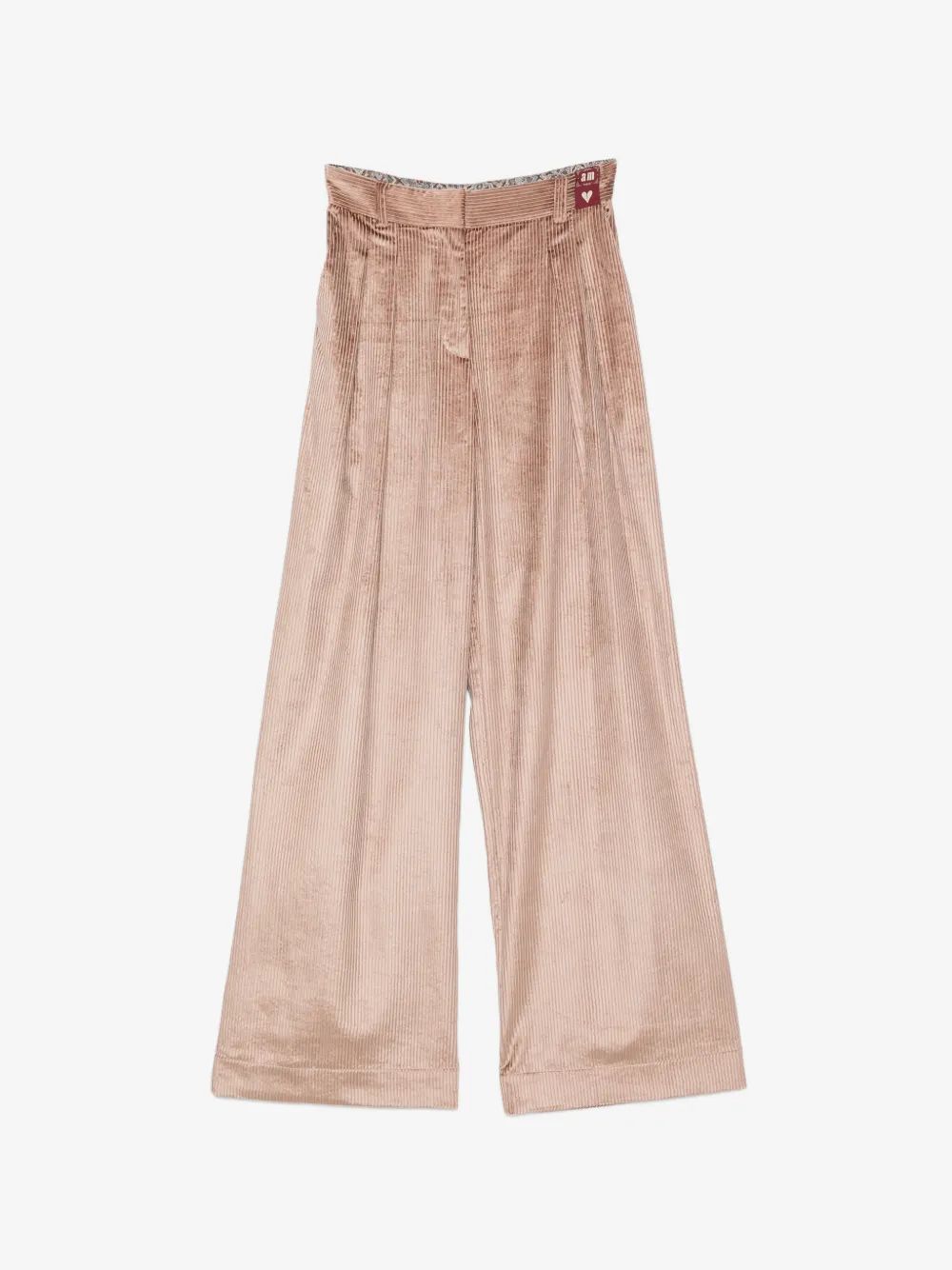 ANTONIO MARRAS 리브드 니트 와이드 팬츠