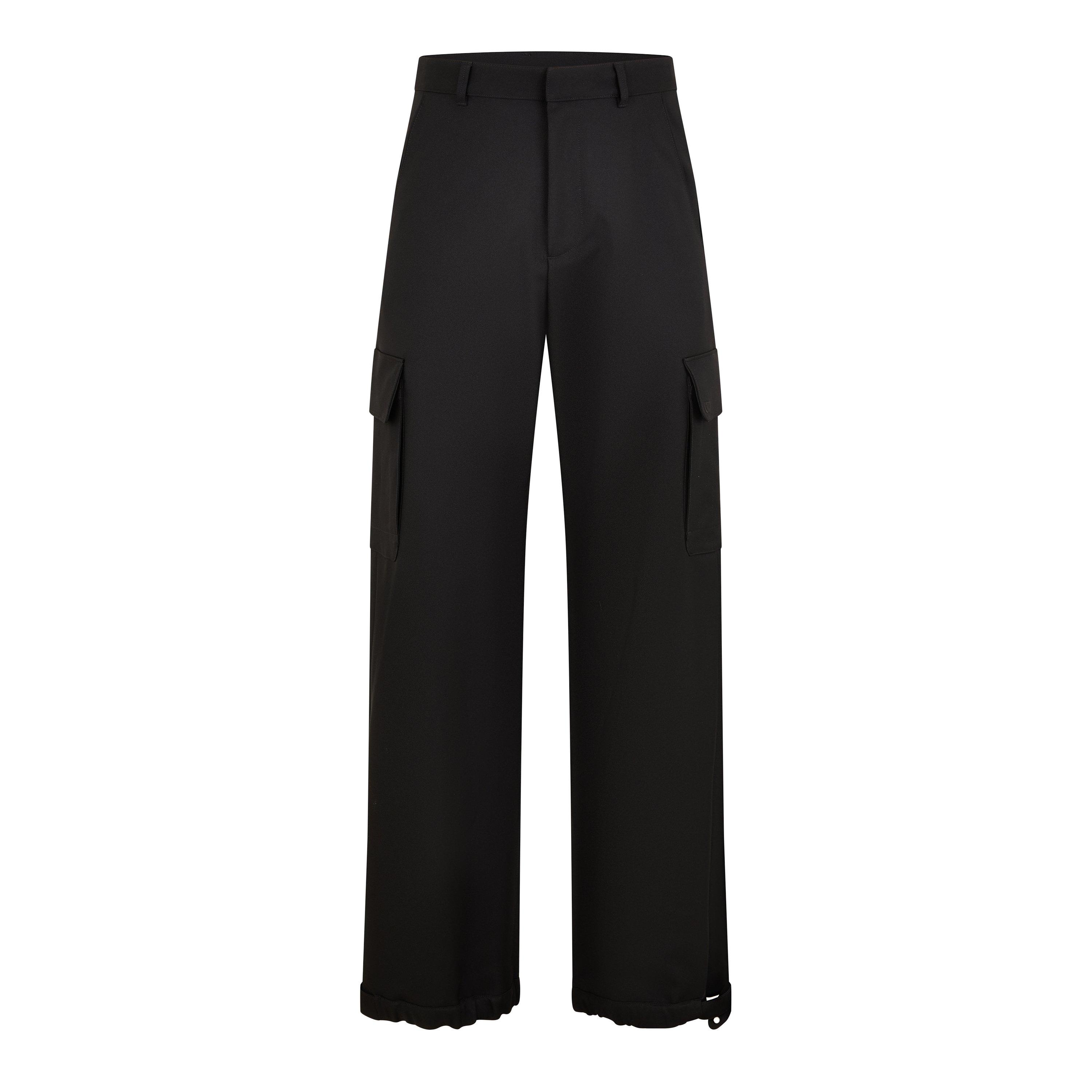 OFF-WHITE 남성 멀티 포켓 카고 바지
