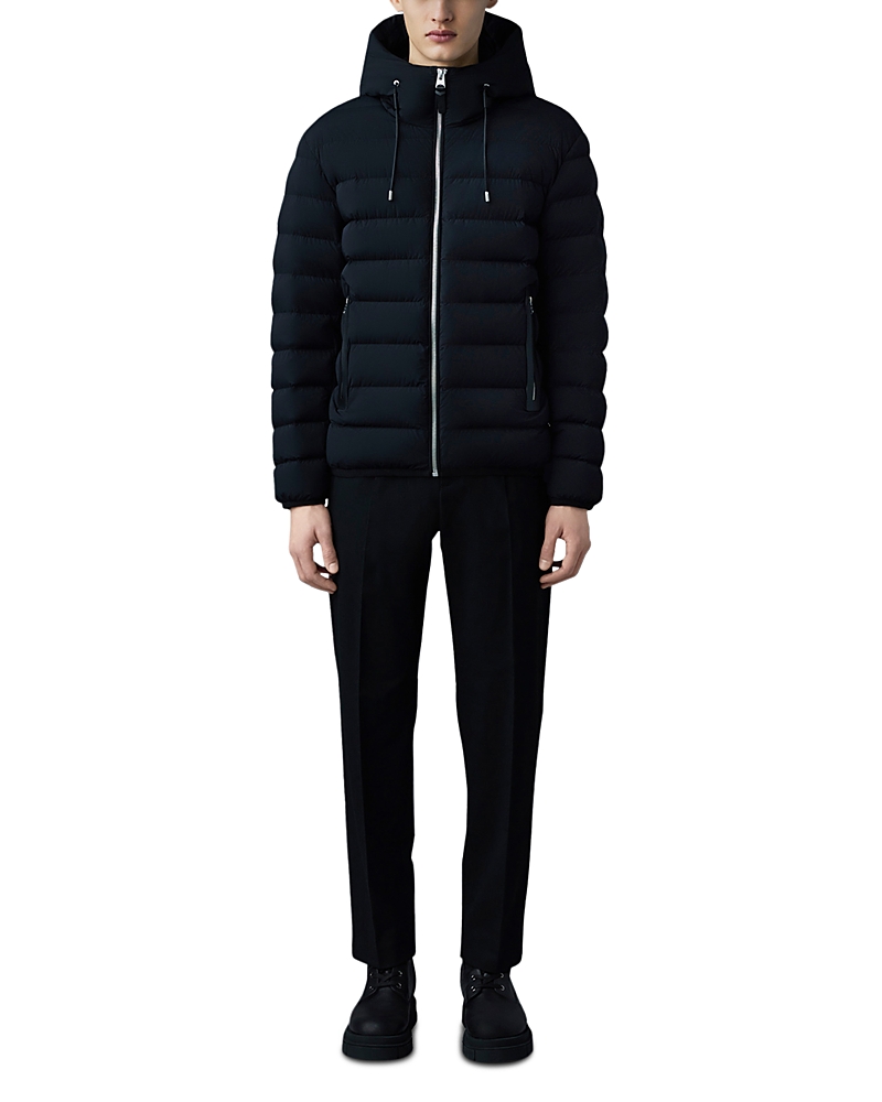 MACKAGE 잭 애자일 360 스트레치 라이트 후드 다운 자켓
