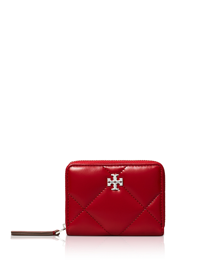 TORY BURCH 스몰 키라 다이아몬드 퀼트 지갑