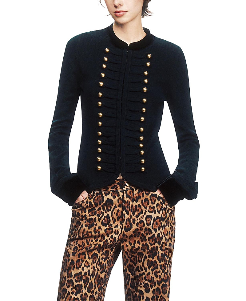 ANNA SUI 밀리터리 카디건 자켓