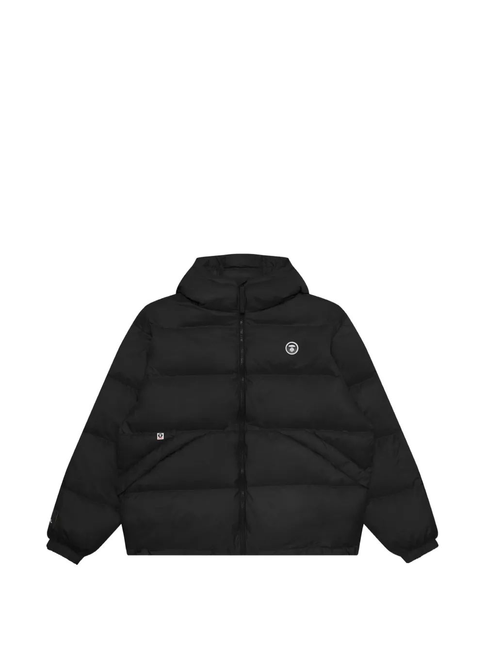 AAPE by A Bathing Ape 퀼팅 후드 퍼프 자켓