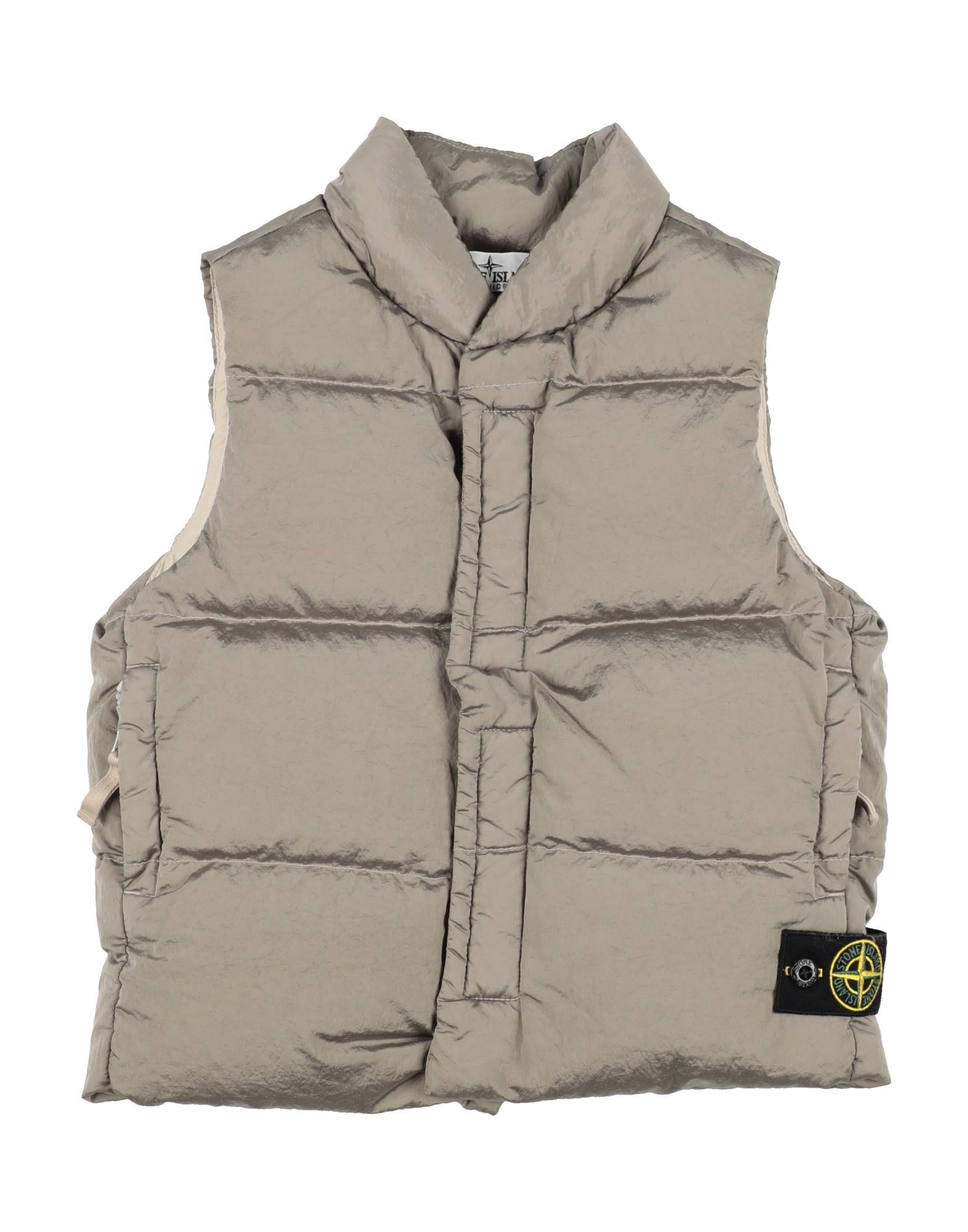 Stone Island Junior 솔리드 컬러 베스트