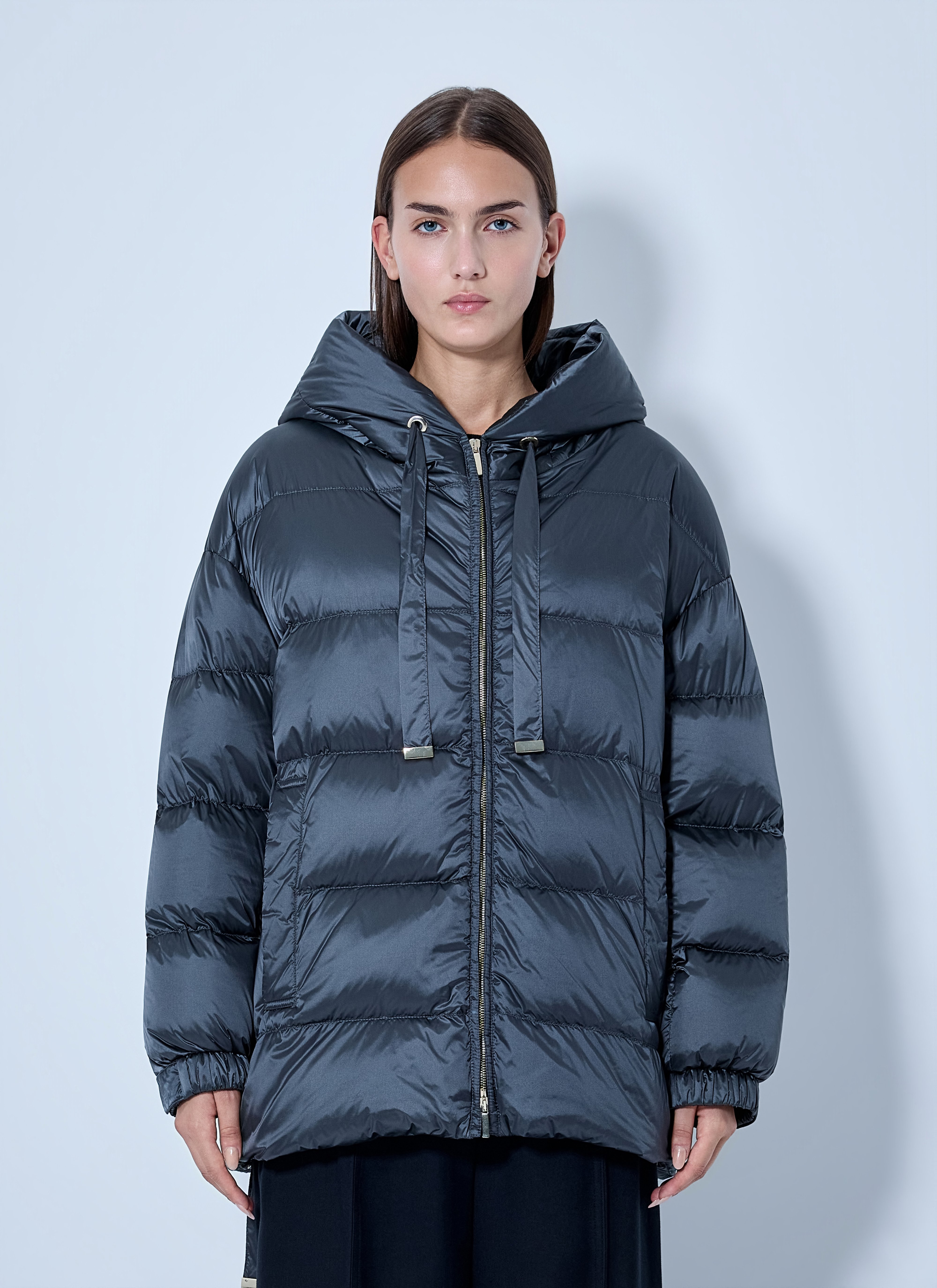 max mara the cube 후드 퍼프 자켓