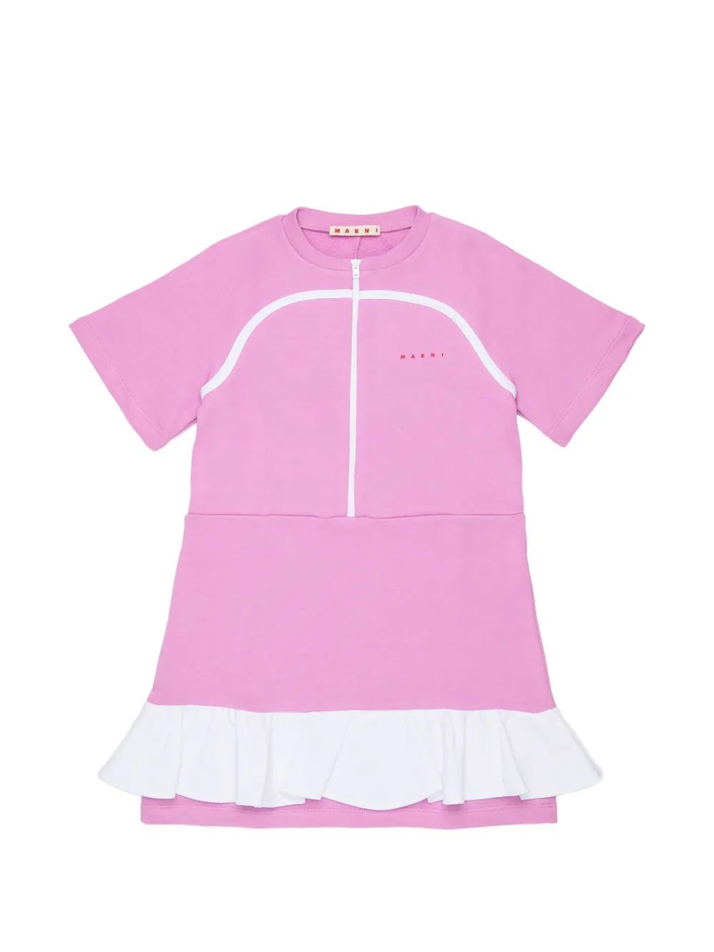 Marni Kids 러플 집업 원피스