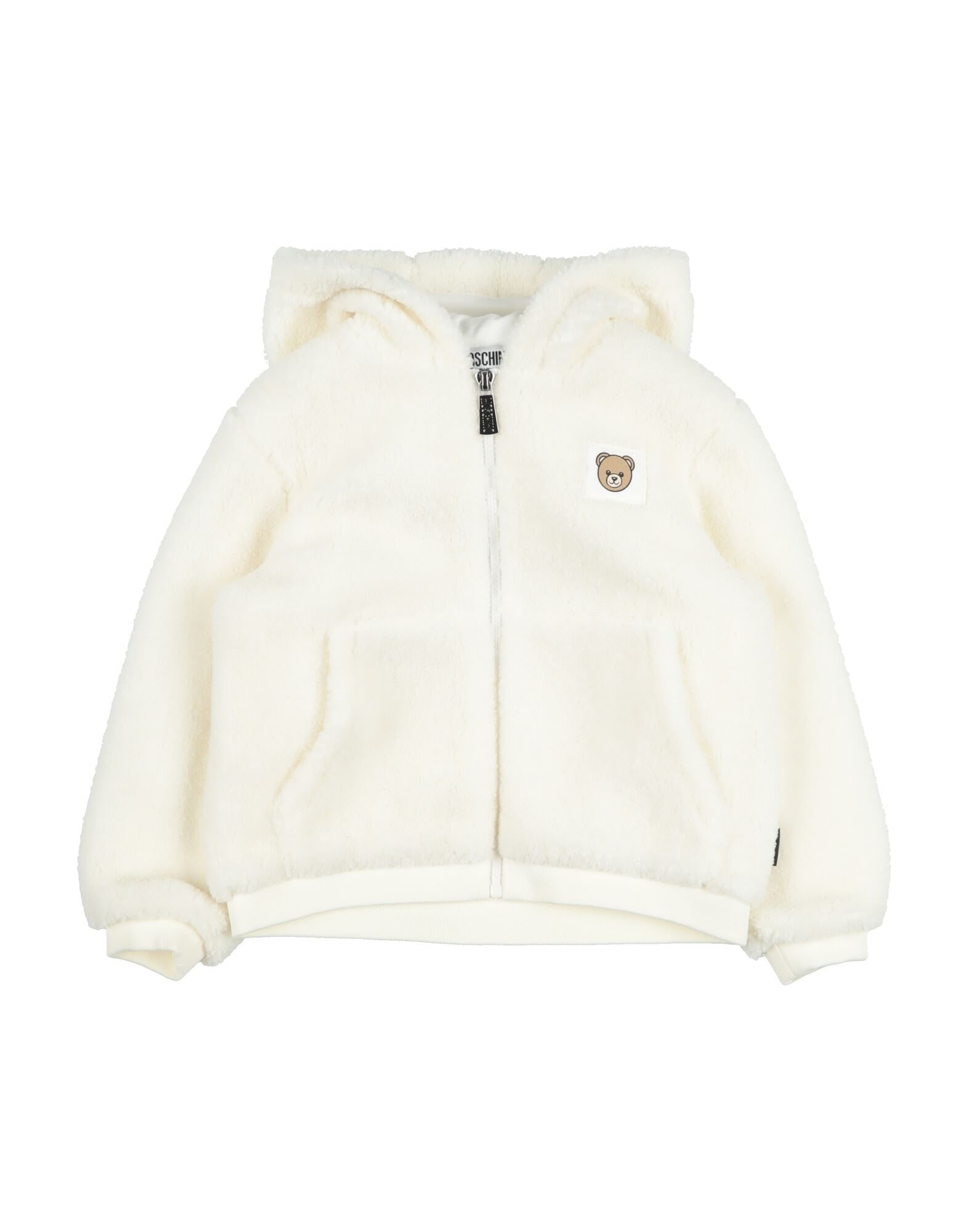 Moschino Kids 무톤 및 인조 퍼