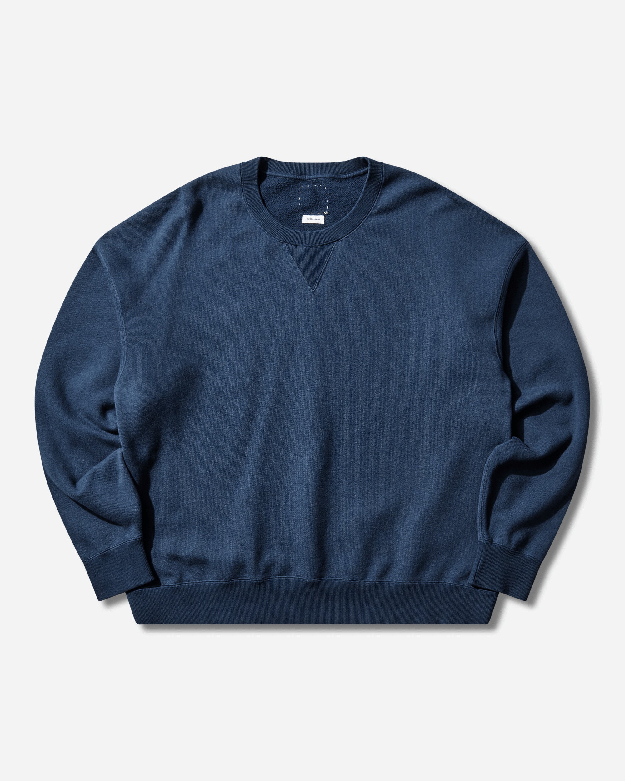 Visvim 남성 얼티밋 점보 SB 스웻 L/S 네이비