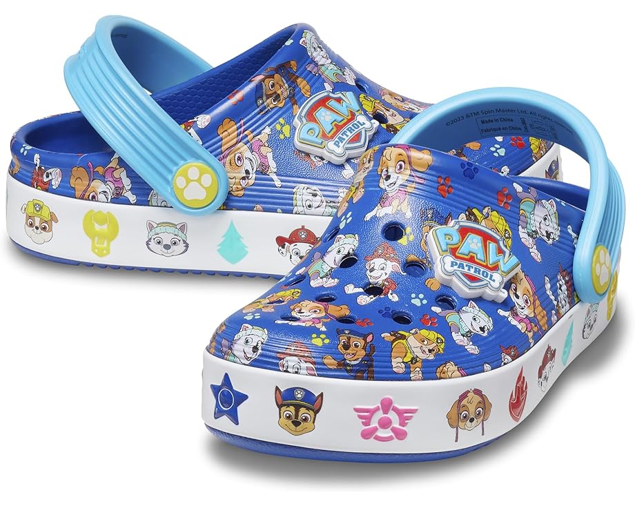 Crocs Kids 퍼피 구조대 오프 코트 클로그 유아