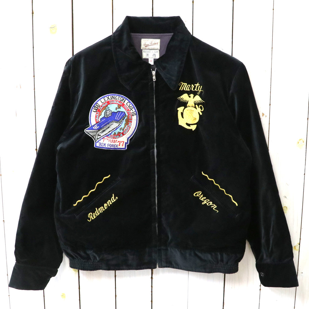 BUZZ RICKSON'S 수베니어 자켓 KOSHO&Co 특별 U.S.S. 렉싱턴 CVA-16