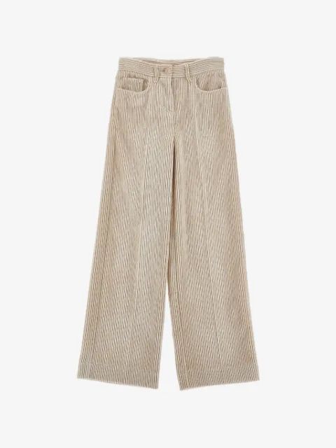 Philosophy Di Lorenzo Serafini Kids 와이드 팬츠 코르드 바지