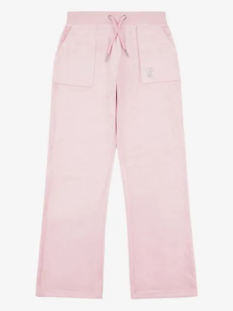 Juicy Couture Kids 라인스톤 장식 바지