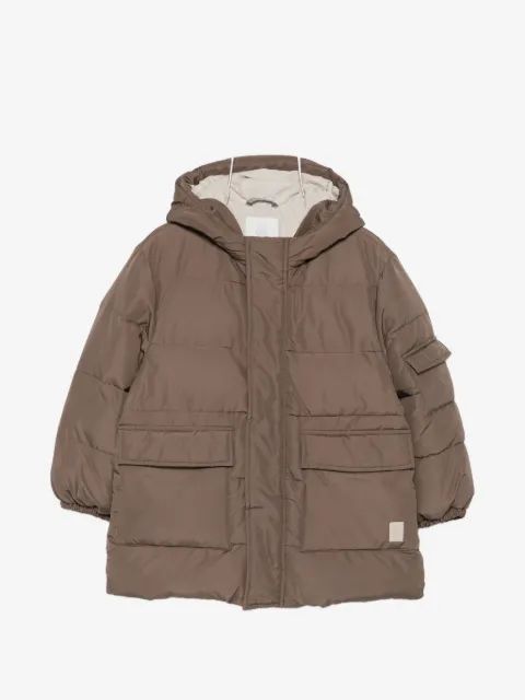 Eleventy Kids 후드 퀼팅 패딩 자켓