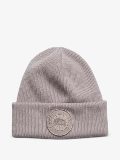 Canada Goose Kids 로고 패치 비니