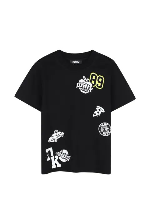 Dkny Kids 그래픽 프린트 티셔츠