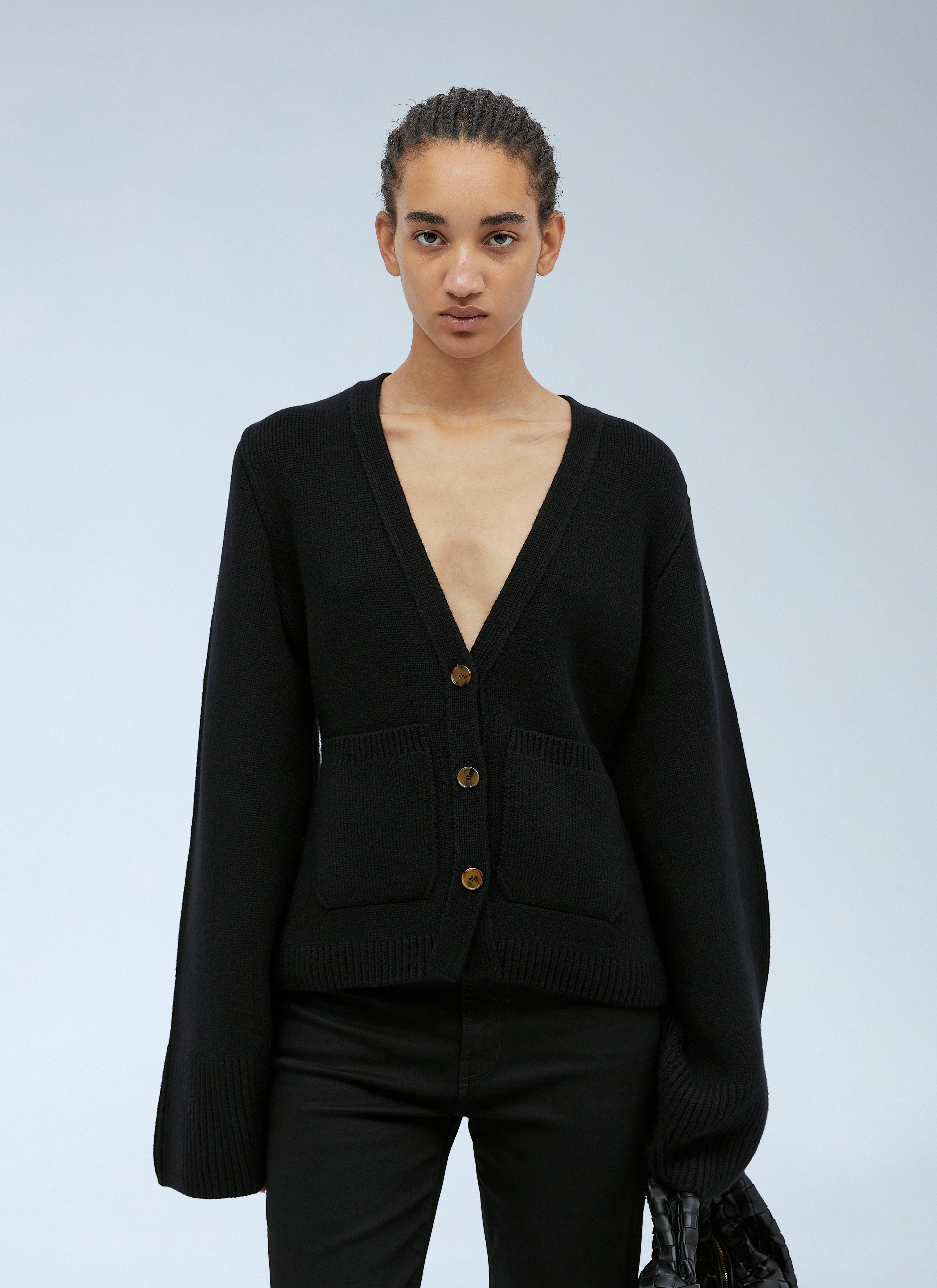 Khaite Scarlet Knit Cardigan