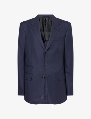 DUNHILL 150s 부르돈 싱글 브레스트 울 캐시미어 블레이저