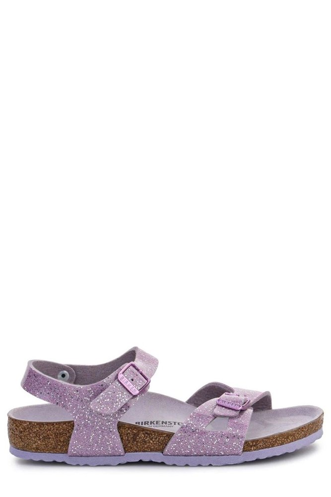 Birkenstock Kids 더블 버클 오픈 토 샌들