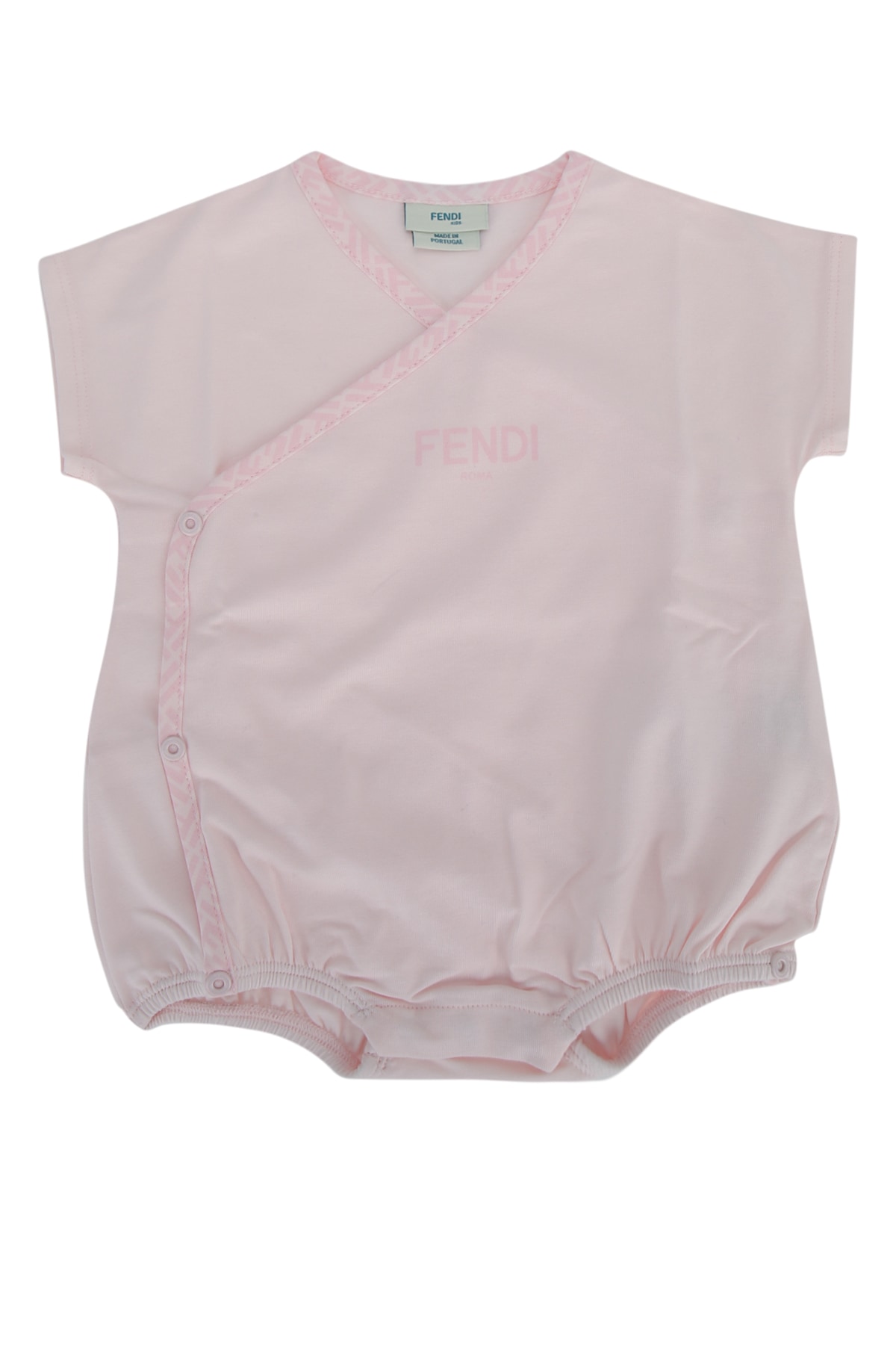 Fendi Kids 번크스 바디 저지 스트레치