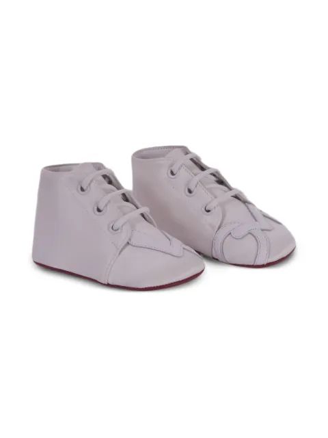 Christian Louboutin Kids 베이비 러브 레이스업 더비 슈즈