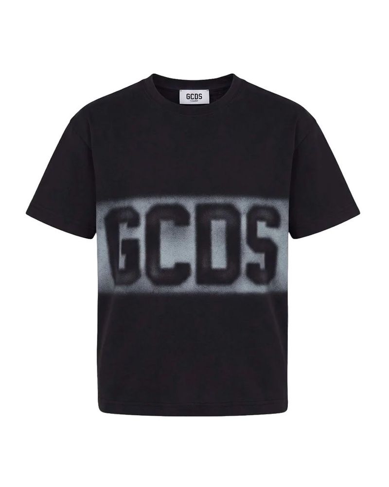 Gcds Kids 로고 프린트 크루넥 티셔츠