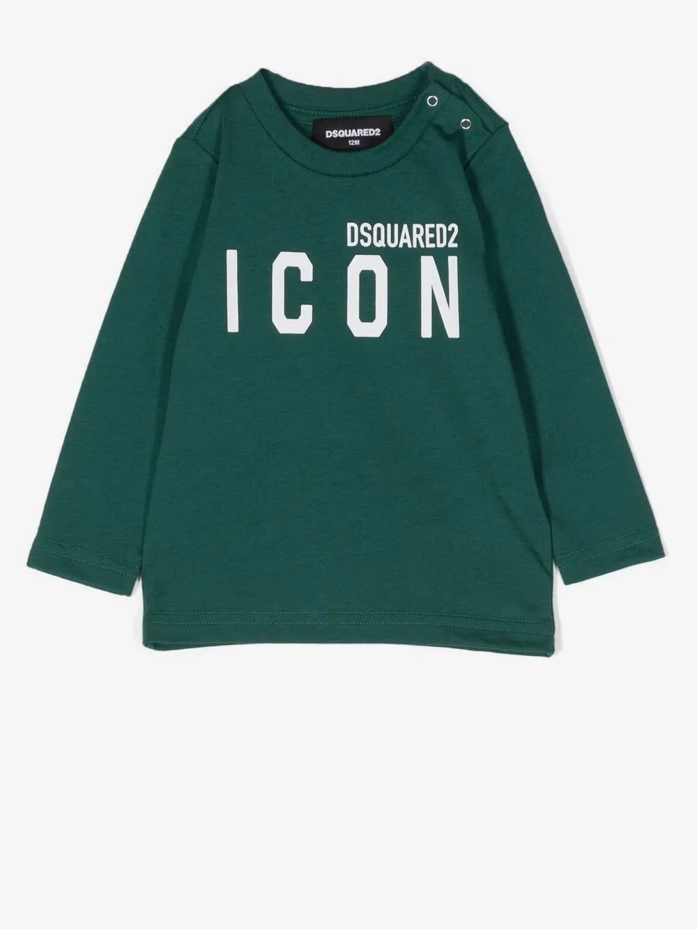 Dsquared 2 kids 아이콘 로고 프린트 티셔츠