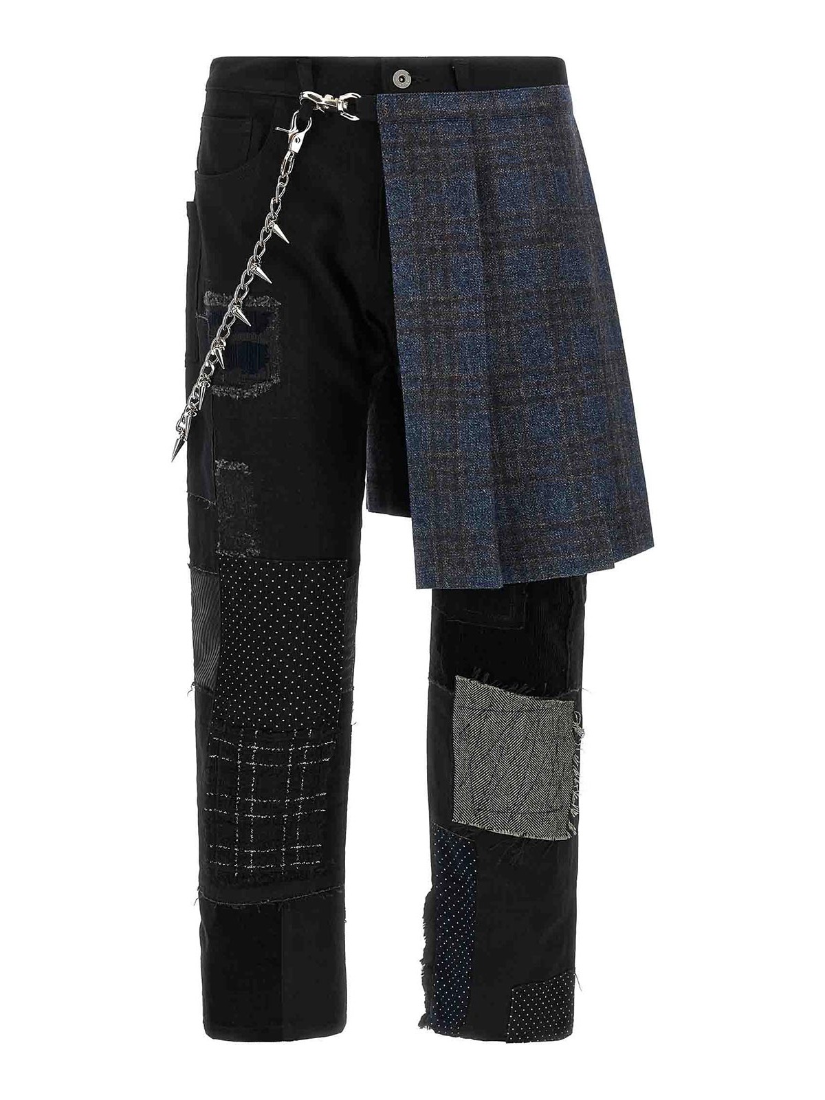 Junya Watanabe 킬트 패치워크 진
