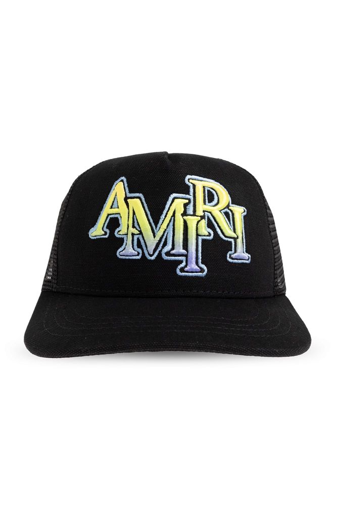 AMIRI KIDS 로고 자수 야구모자
