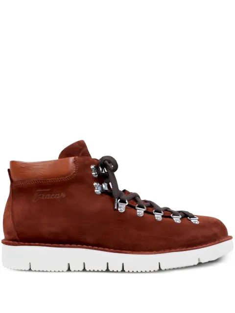 FRACAP 스웨이드 레이스업 하이킹 부츠