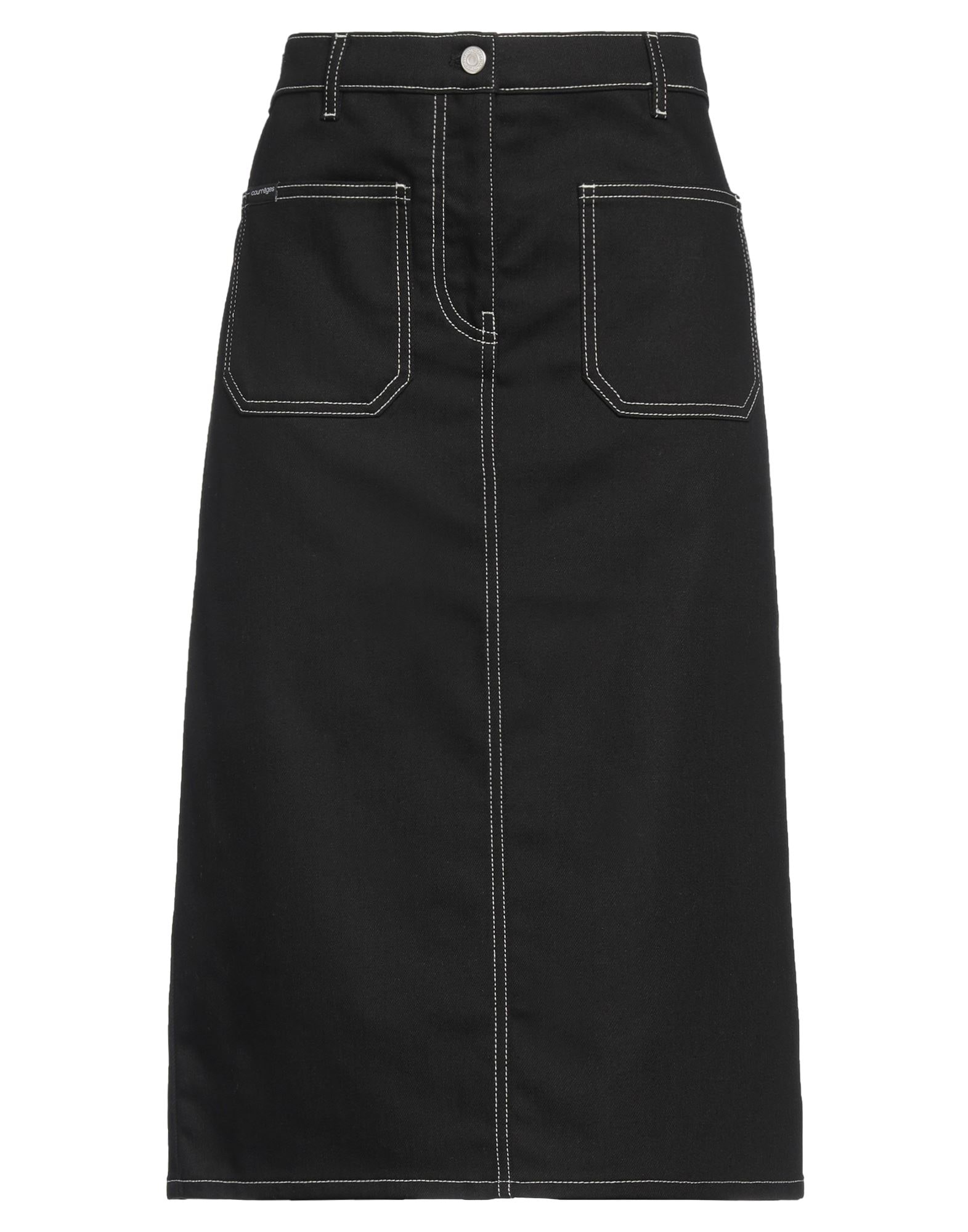 COURRÈGES 데님 스커트