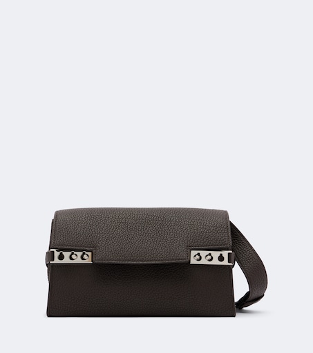 Delvaux 템페트 시티 미디엄 가죽 크로스바디 백